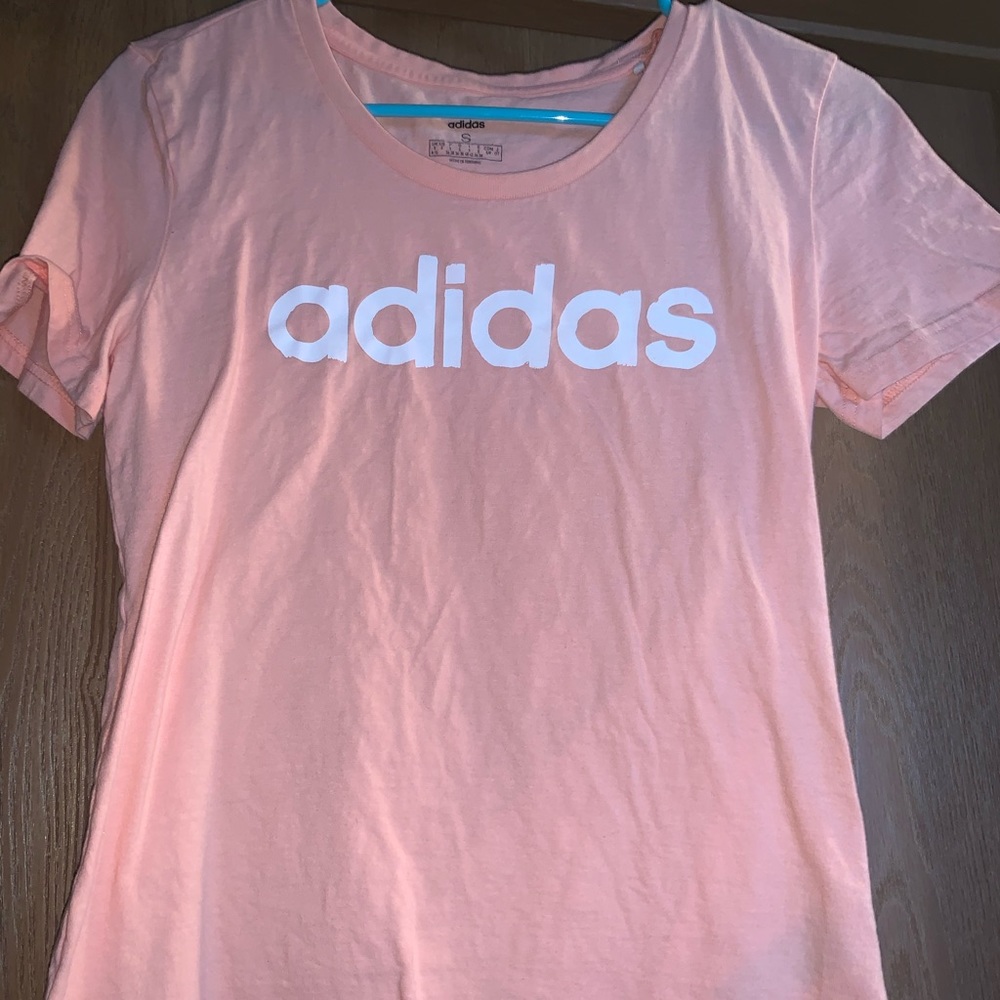 Women’s Pink Adidas Activewear Shirt